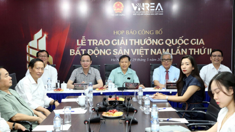 Ngày 2/6 trao Giải thưởng quốc gia Bất động sản Việt Nam