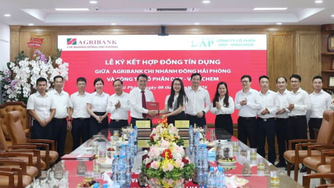 Agribank cấp hạn mức tín dụng 800 tỷ đồng cho DAP - Vinachem
