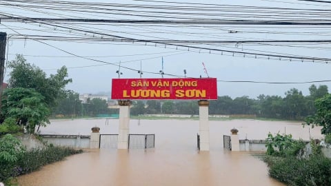 Nước sông Bùi vượt báo động II, sơ tán khẩn cấp 30 hộ dân
