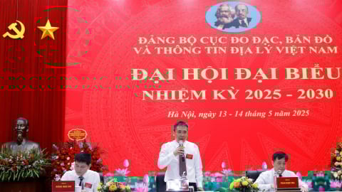 Phiên trù bị Đại hội đại biểu Đảng bộ Cục Đo đạc, Bản đồ và Thông tin địa lý Việt Nam