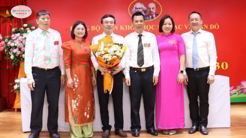 Tổ chức thành công Đại hội Đảng bộ Viện Khoa học Đo đạc và Bản đồ