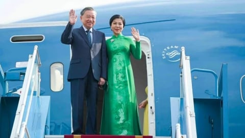 Tổng Bí thư Tô Lâm và Phu nhân thăm Hàn Quốc