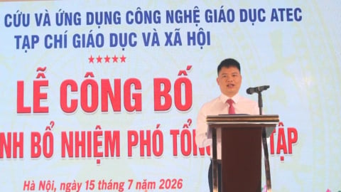 Nhà báo Vũ Đình Thơm được bổ nhiệm giữ chức Phó Tổng Biên tập Tạp chí Giáo dục và Xã hội