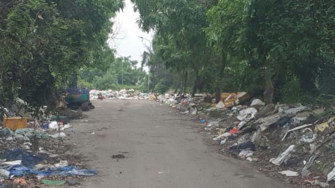 Vấn nạn đổ trộm rác thải tràn lan ở TP. Vinh