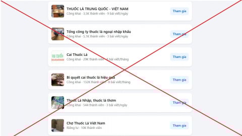 Tràn lan quảng cáo thuốc lá trên mạng xã hội