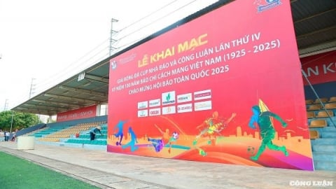 Sắp diễn ra Giải bóng đá cúp Nhà báo & Công luận lần thứ IV