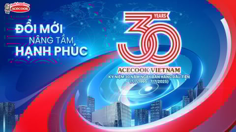 Acecook đồng hành cùng người Việt và hành trình đổi mới nâng tầm hạnh phúc