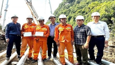 Tiếp thêm động lực bảo đảm tiến độ đường dây 500kV Lào Cai – Vĩnh Yên