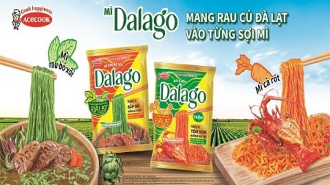 Acecook Việt Nam ra mắt sản phẩm mì ăn liền Dalago