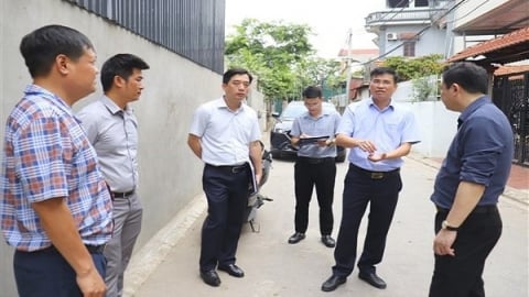 Huyện Gia Lâm xử lý dứt điểm vi phạm đất đai, trật tự xây dựng