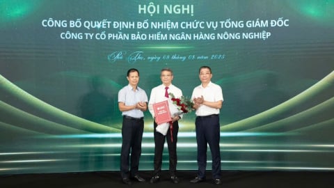 Ông Nguyễn Hồng Thái giữ chức Tổng Giám đốc Bảo hiểm Agribank