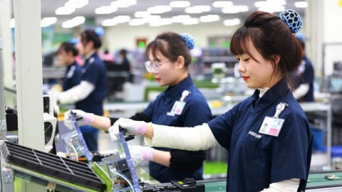 Thái Nguyên trong nhóm 5 tỉnh xuất khẩu lớn nhất cả nước