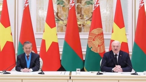Việt Nam - Belarus thiết lập quan hệ Đối tác chiến lược