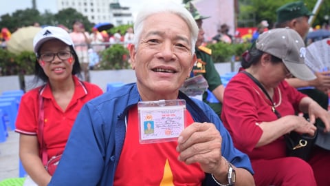 Cựu chiến binh Hải Phòng đi từ 4h sáng để xem tổng duyệt diễu binh
