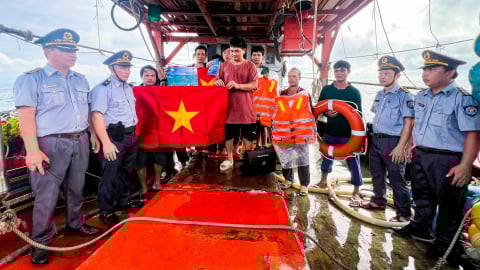 Kiểm ngư Vùng 5 tăng cường chống khai thác thủy sản bất hợp pháp IUU