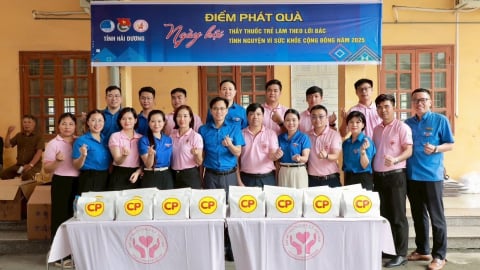C.P. Việt Nam: 'Hành trình thầy thuốc trẻ, tình nguyện vì sức khỏe cộng đồng 2025'