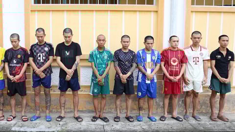 Khởi tố 18 đối tượng chém người trọng thương ở An Giang