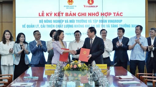 Vingroup bắt tay Bộ Nông nghiệp và Môi trường cải thiện chất lượng không khí đô thị