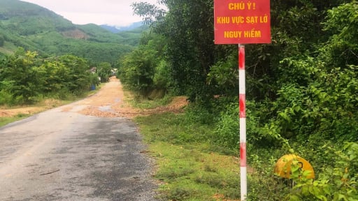 Quảng Ngãi có nguy cơ xảy ra lũ quét, sạt lở do bão số 1