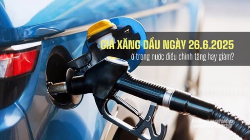 Giá xăng dầu trong nước 26/6/2025 tăng hay giảm sau phiên điều chỉnh?