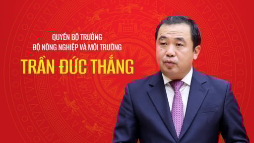 Tiểu sử quyền Bộ trưởng Bộ Nông nghiệp và Môi trường Trần Đức Thắng