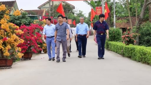 Nam Đàn đạt chuẩn nông thôn mới nâng cao