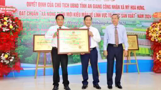Quê hương Chủ tịch Tôn Đức Thắng đạt chuẩn nông thôn mới kiểu mẫu