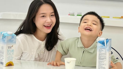 Sữa tươi thanh trùng TH true MILK - lựa chọn của người mẹ hiện đại