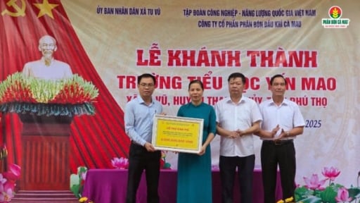 PVCFC khánh thành trường Tiểu học Yến Mao
