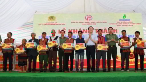 PVCFC tài trợ 8 tỷ đồng xây nhà cho đồng bào vùng cao Quảng Trị