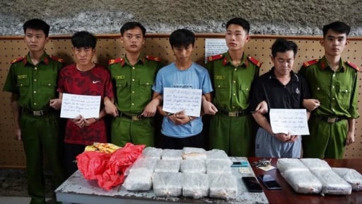 Triệt phá đường dây vận chuyển ma túy liên tỉnh