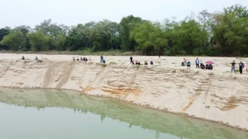 Nghệ An: Phạt doanh nghiệp khai thác cát 249 triệu đồng