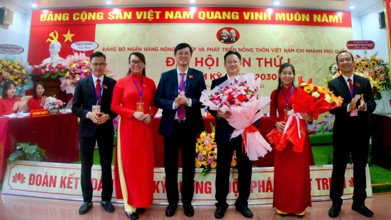 Agribank Phú Quốc tổ chức thành công Đại hội Đảng bộ lần thứ I