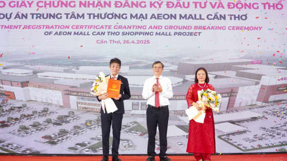 Động thổ Trung tâm thương mại Aeon Mall Cần Thơ quy mô 5.400 tỷ đồng