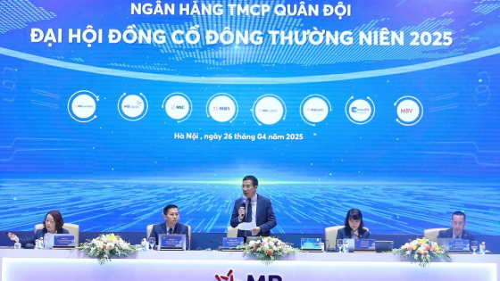 MB Bank chia cổ tức năm 2025 tỷ lệ 35% bằng cổ phiếu và tiền mặt