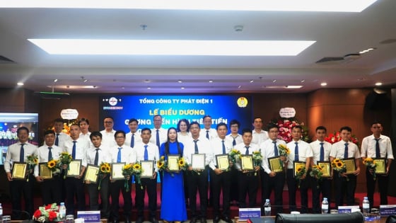 EVNGENCO1 tôn vinh 16 gương mặt ưu tú giai đoạn 2020 - 2025