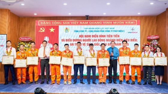 EVNGENCO3 động viên người lao động nhân Tháng Công nhân