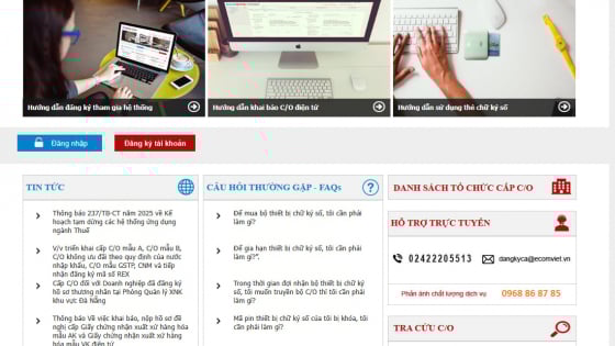 Quy định mới về cấp chứng nhận xuất xứ hàng hóa