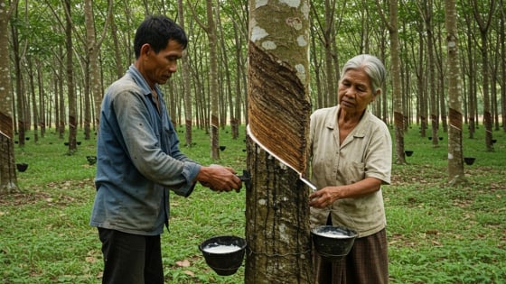 Giá cao su hôm nay 14/7/2025: Thế giới đồng loạt nhích nhẹ