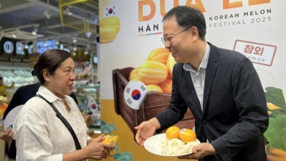 Dưa lê Hàn Quốc chính thức ra mắt người tiêu dùng Việt Nam