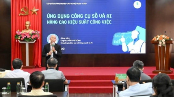 VRG tập trung chuyển đổi số vào 3 trụ cột quan trọng