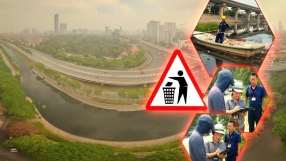 Bản tin môi trường ngày 31/7/2025: Sông Tô Lịch ngập rác, người xả bị phạt