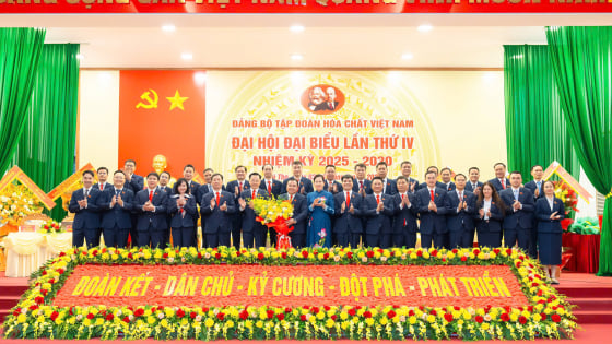 Tập đoàn Hóa chất Việt Nam ra mắt Ban Chấp hành Đảng bộ khóa IV