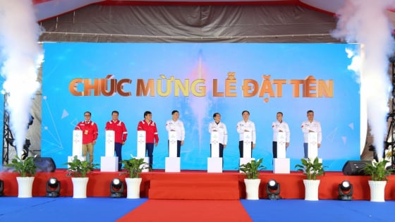 PV Drilling tổ chức Lễ đặt tên giàn khoan tự nâng PV DRILLING VIII