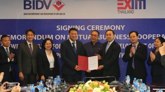BIDV và EXIM Thái Lan ký kết Thỏa thuận hợp tác chung