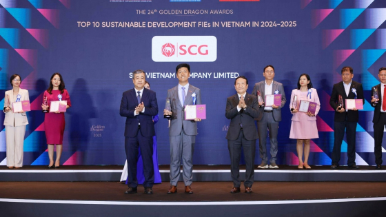 SCG được vinh danh Top 10 doanh nghiệp FDI phát triển bền vững tại Việt Nam