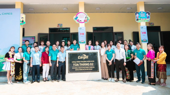Cargill bàn giao 4 điểm trường với tổng mức đầu tư 7,1 tỷ đồng