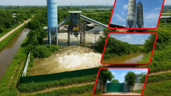 Bản tin môi trường ngày 22/8/2025: Trạm trộn bê tông bất tuân lệnh di dời