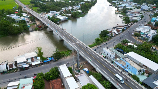 Tuyến nối Quốc lộ 91 và tuyến tránh TP Long Xuyên được đưa vào khai thác