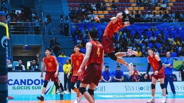 Tuyển bóng chuyền nam Việt Nam lần đầu giành HCB SEA V.League
